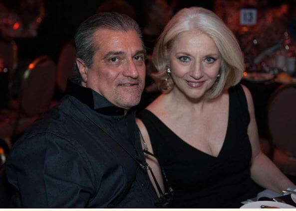 Joe Germanotta with his wife, Cynthia Germanotta